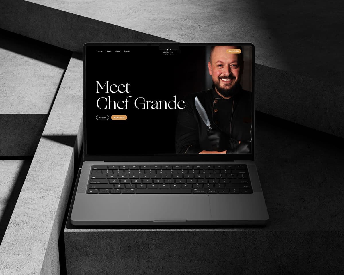Beksefers project mockup