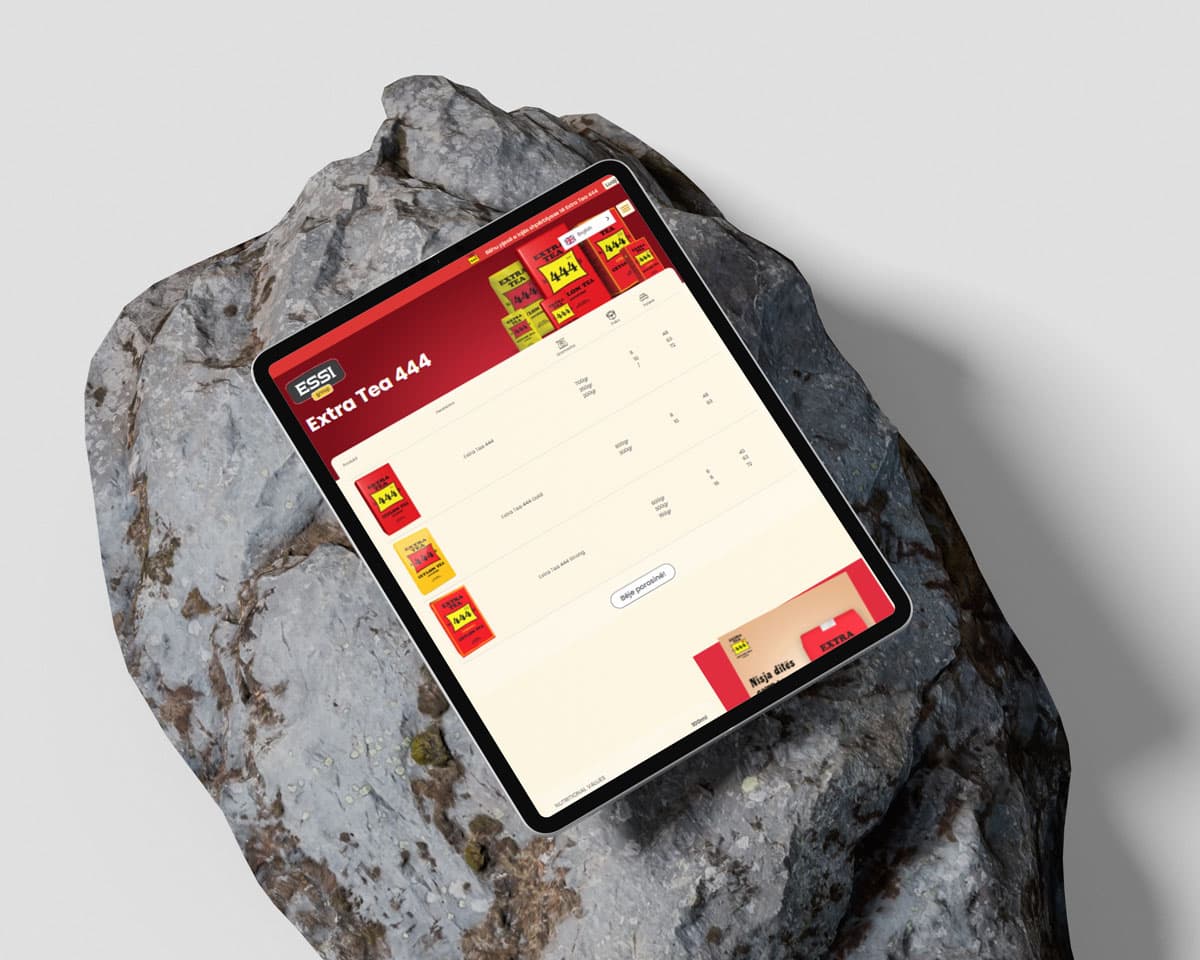 Essi Group project mockup